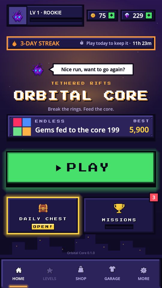 Orbital Core screenshot